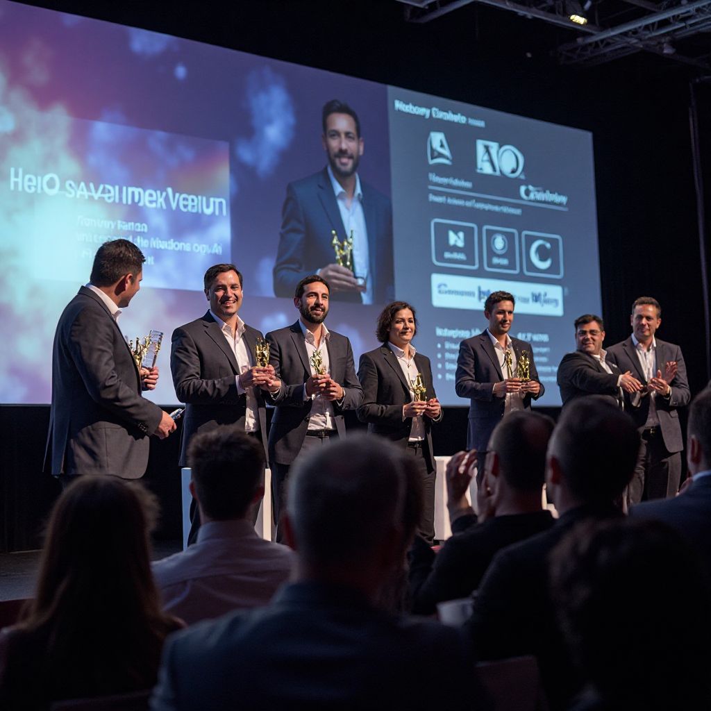 Ceremonia de premiere pentru startup-urile AI inovatoare